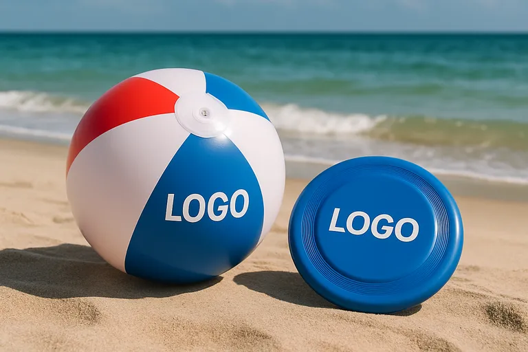 Strandballen en frisbees bedrukken: effectieve promotiemiddelen voor je merk